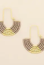 Scout Chromacolor Miyuki U-Hoop Earrings