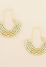 Scout Chromacolor Miyuki U-Hoop Earrings