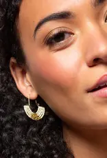 Scout Chromacolor Miyuki U-Hoop Earrings