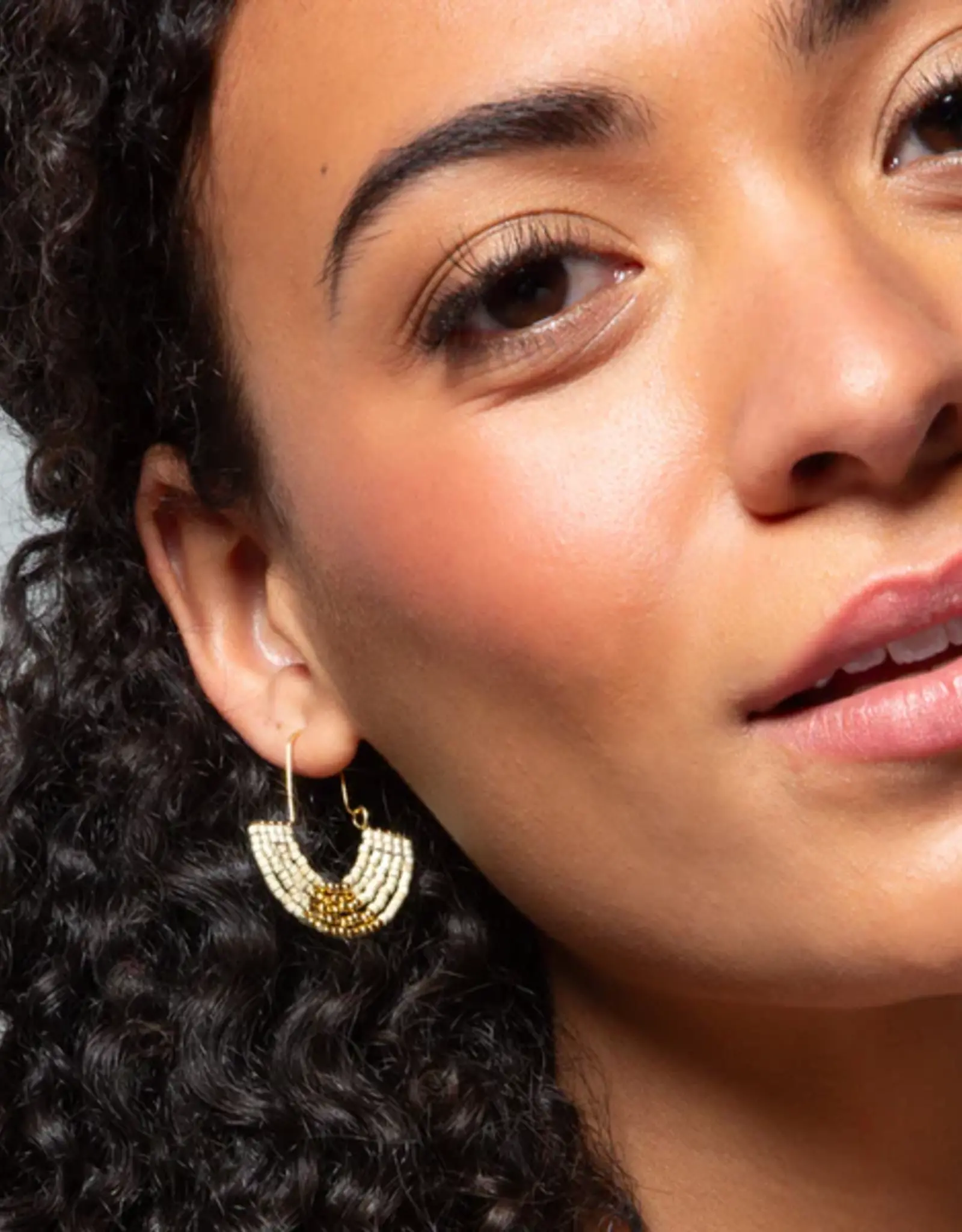 Scout Chromacolor Miyuki U-Hoop Earrings