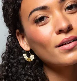 Scout Chromacolor Miyuki U-Hoop Earrings