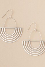Scout Solar Rays Earring Silver