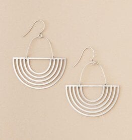 Scout Solar Rays Earring Silver