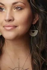 Scout Solar Rays Earrings Gold