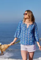 Rockflowerpaper Harper 3/4 Sleeve Kurta Top