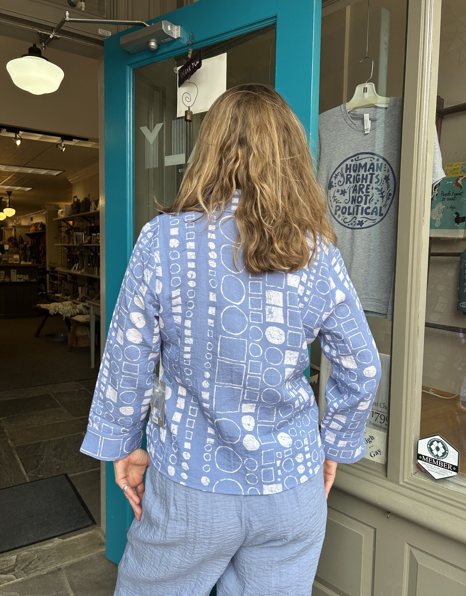 Habitat Jill Geometric Travel Shirt