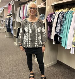Dolma Embroidered Bonnie Blouse