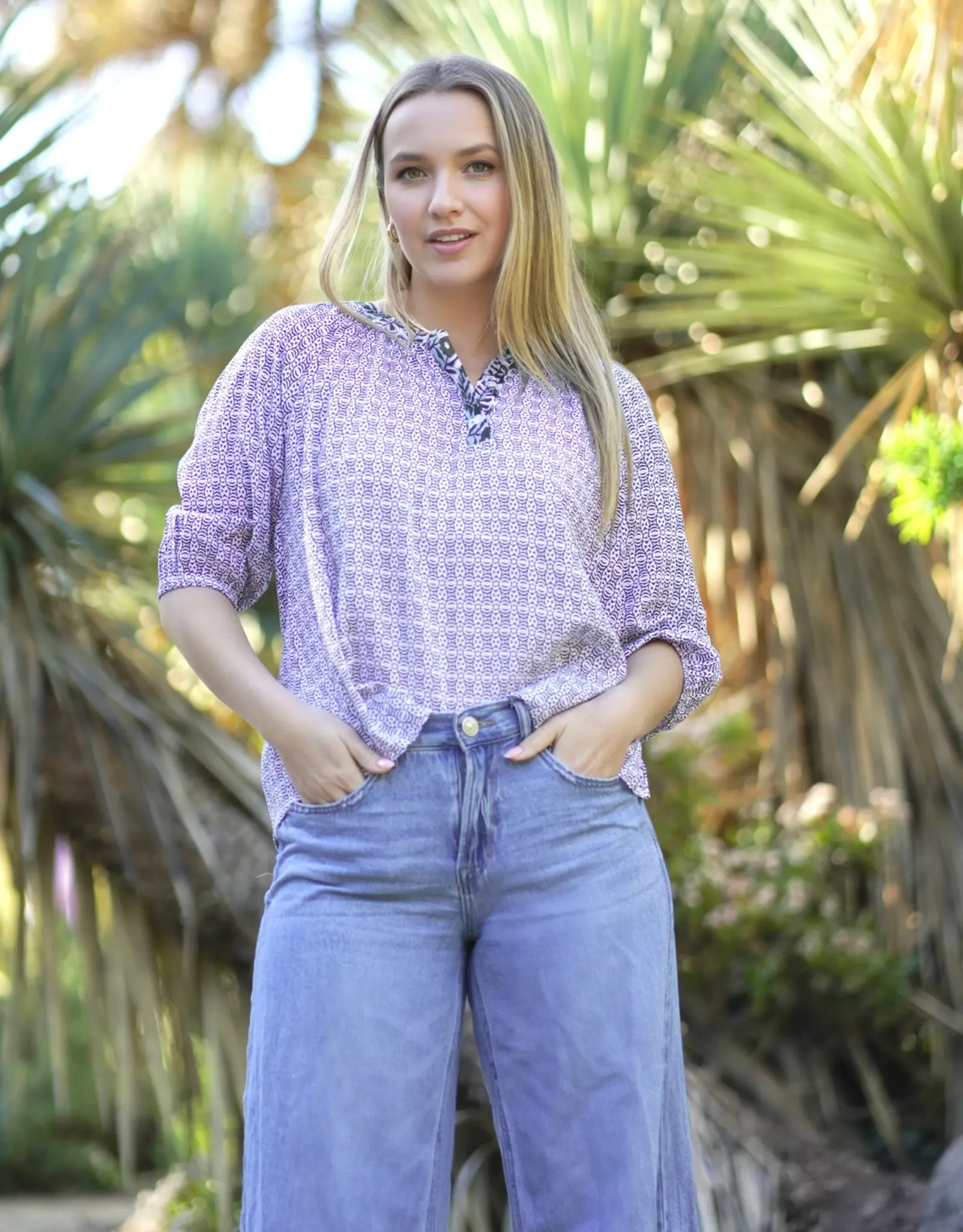 Dolma Jewel Geo Top
