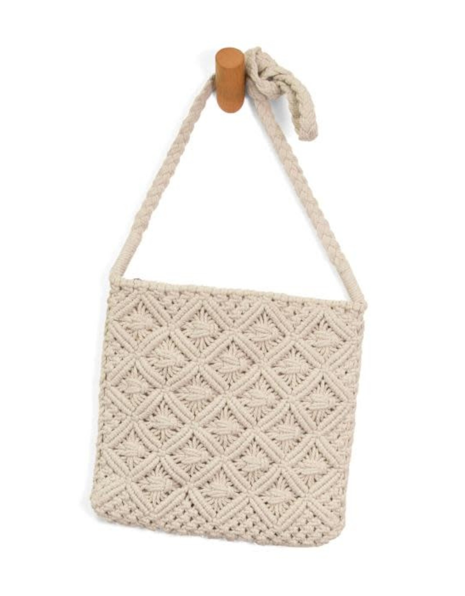 Joy Susan Accessories Sutton Macrame Crossbody