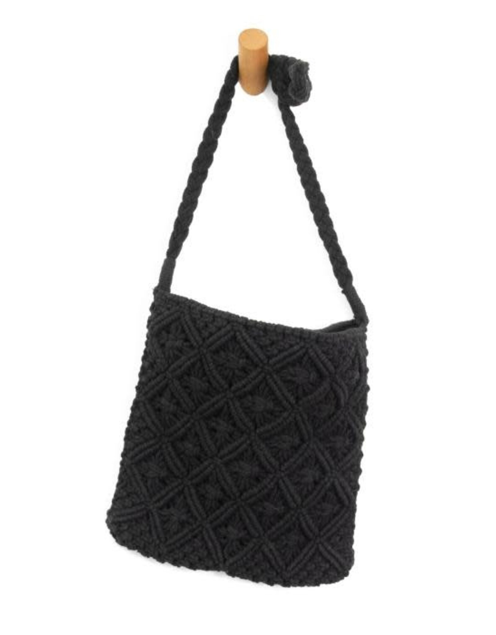 Joy Susan Accessories Sutton Macrame Crossbody
