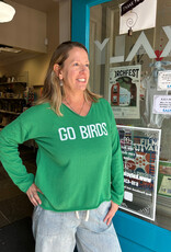 Town Pride Go Birds Vneck Sweater