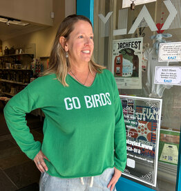 Town Pride Go Birds Vneck Sweater
