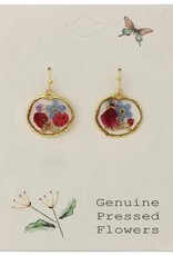 ZAD Cottage Floral Dried Flower Earrings