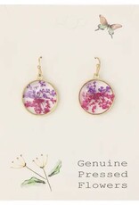 ZAD Cottage Floral Dried Flower Earrings