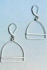 Freshie & Zero  Arch  Sterling Silver Earrings