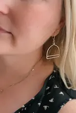 Freshie & Zero  Arch  Sterling Silver Earrings