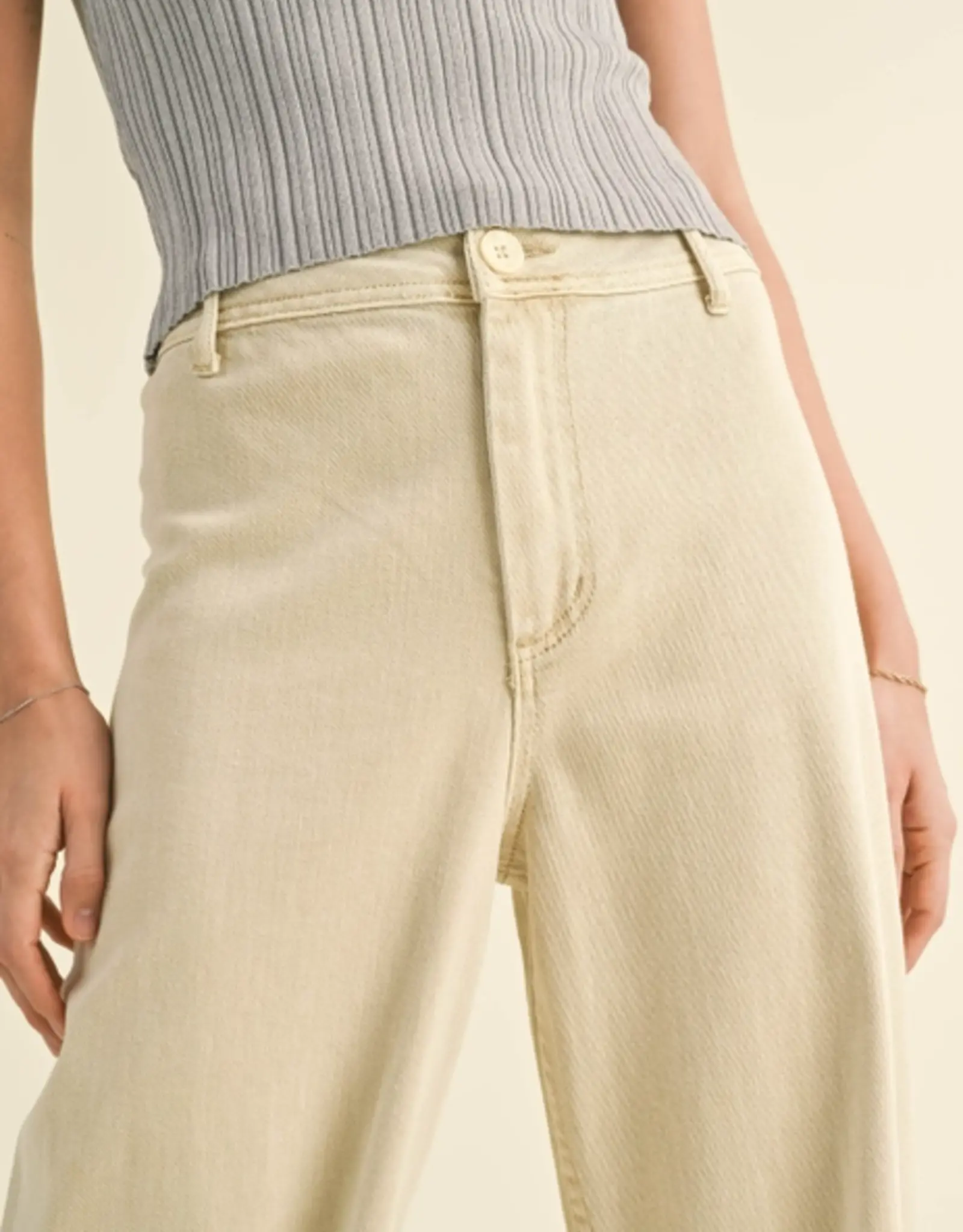 Miou Muse Wide Leg Denim Pant