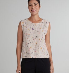 Cut Loose Linen Shell