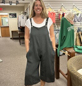 Saga Cropped Boho Overall