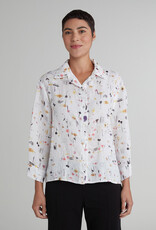 Cut Loose Linen Crop Shirt