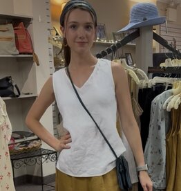 Cut Loose V-Neck Bias Tank