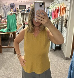 Cut Loose V-Neck Bias Tank