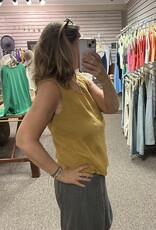 Cut Loose V-Neck Bias Tank