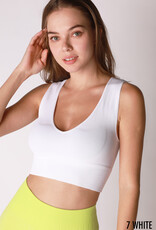Nikibiki Plunge V-Neck Crop Top