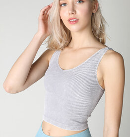 Nikibiki Vintage Vneck Crop Top