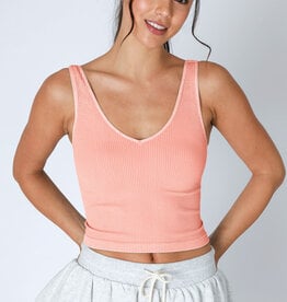 Nikibiki Vintage Vneck Crop Top