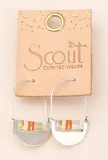 Scout Good Karma Miyuki Crescent Hoop