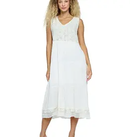 Yak & Yeti Lace Details Babydoll Dress