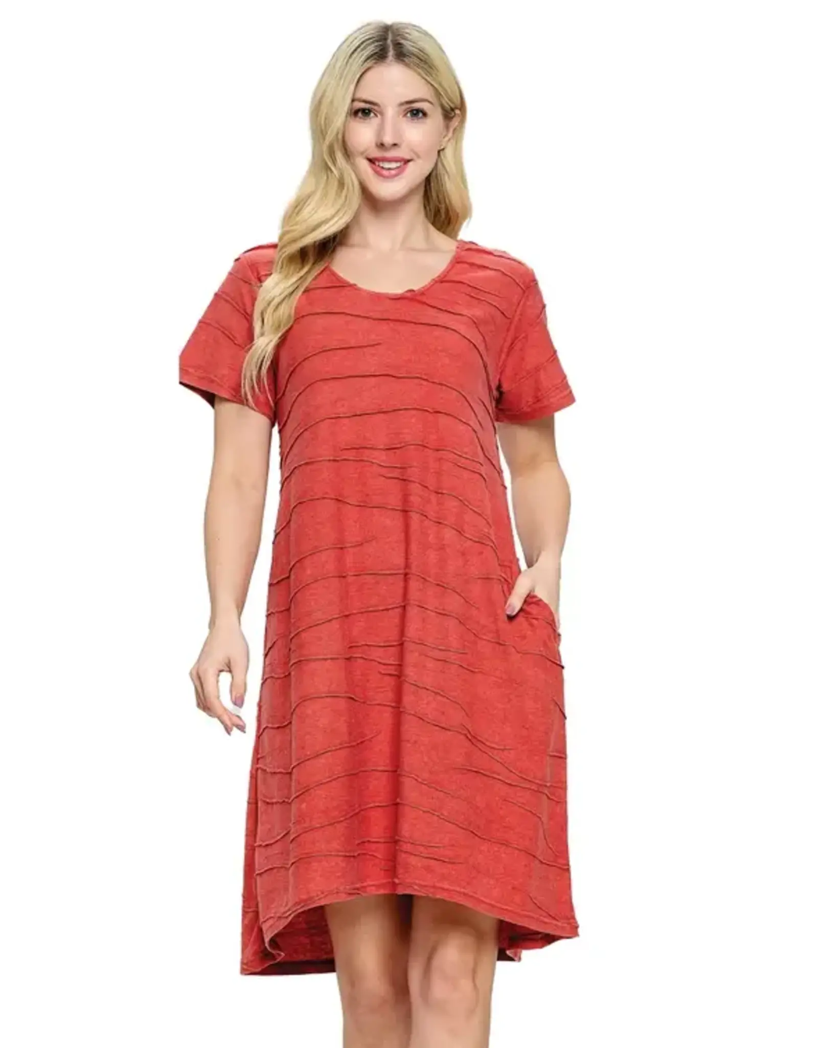 Yak & Yeti Boho Stitch Fabric Dress