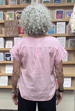 Maya Jones Clothing Short Sleeve Love Top