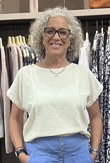 Maya Jones Clothing Short Sleeve Love Top