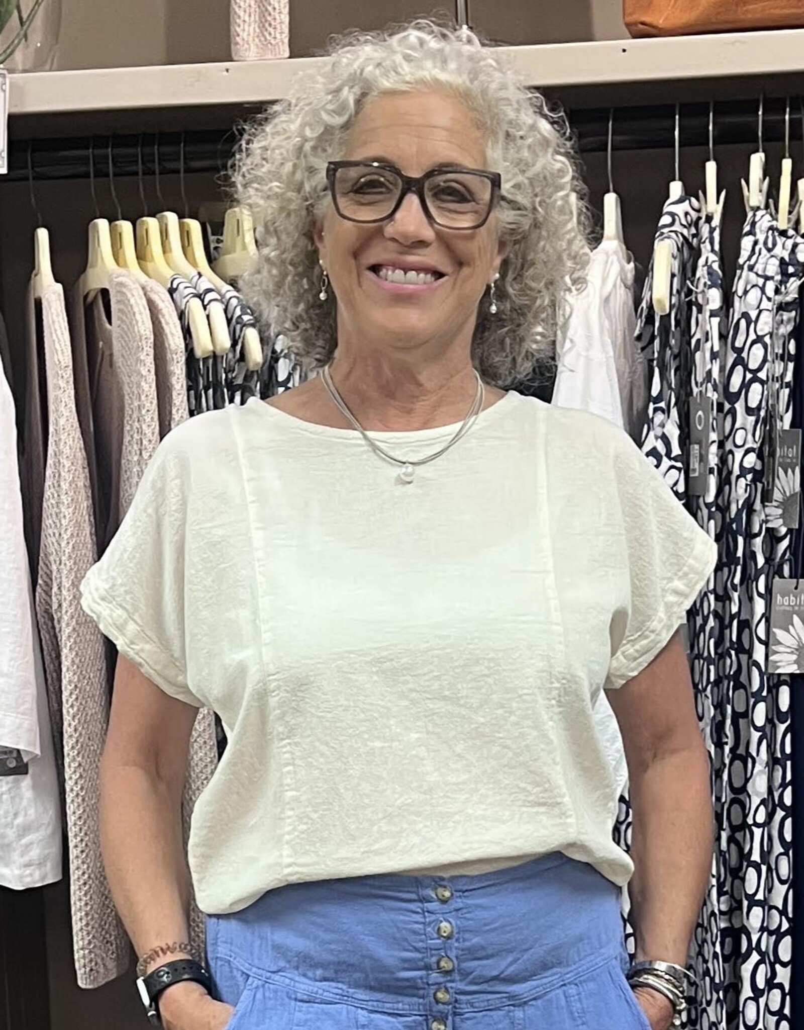 Maya Jones Clothing Short Sleeve Love Top