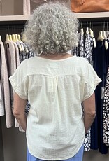 Maya Jones Clothing Short Sleeve Love Top