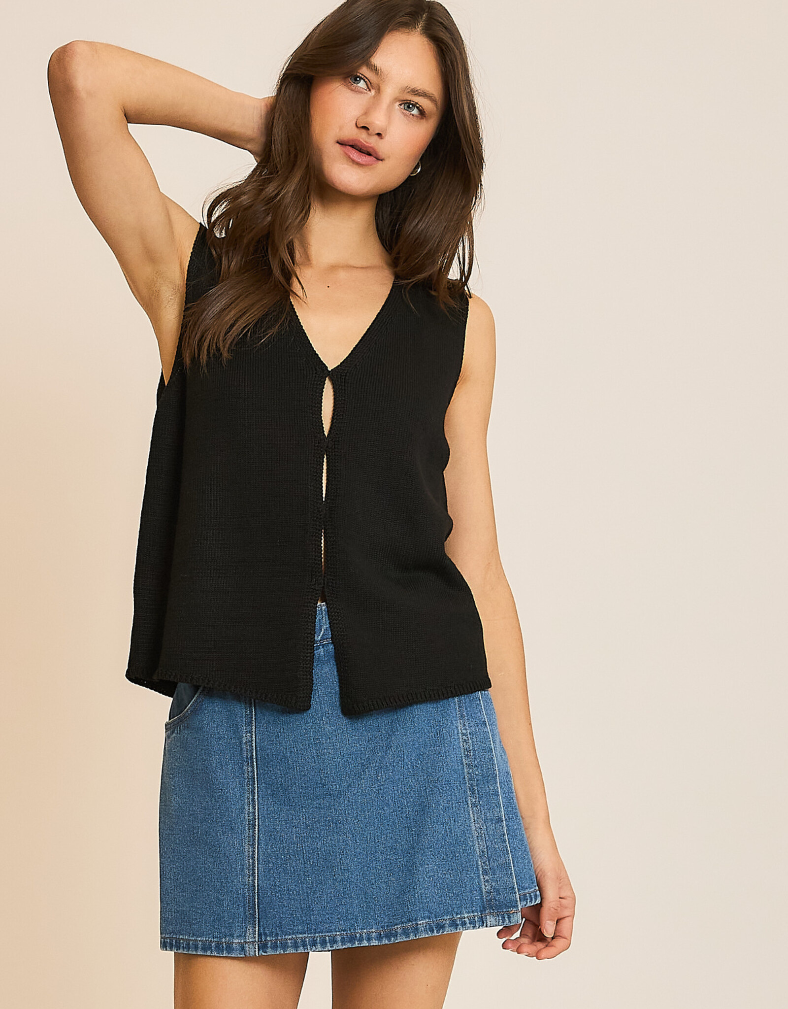 Wishlist Knit Sweater Vest