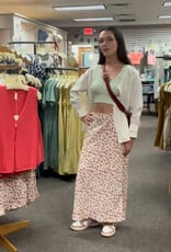 Wishlist Poppy Printed Maxi Skirt