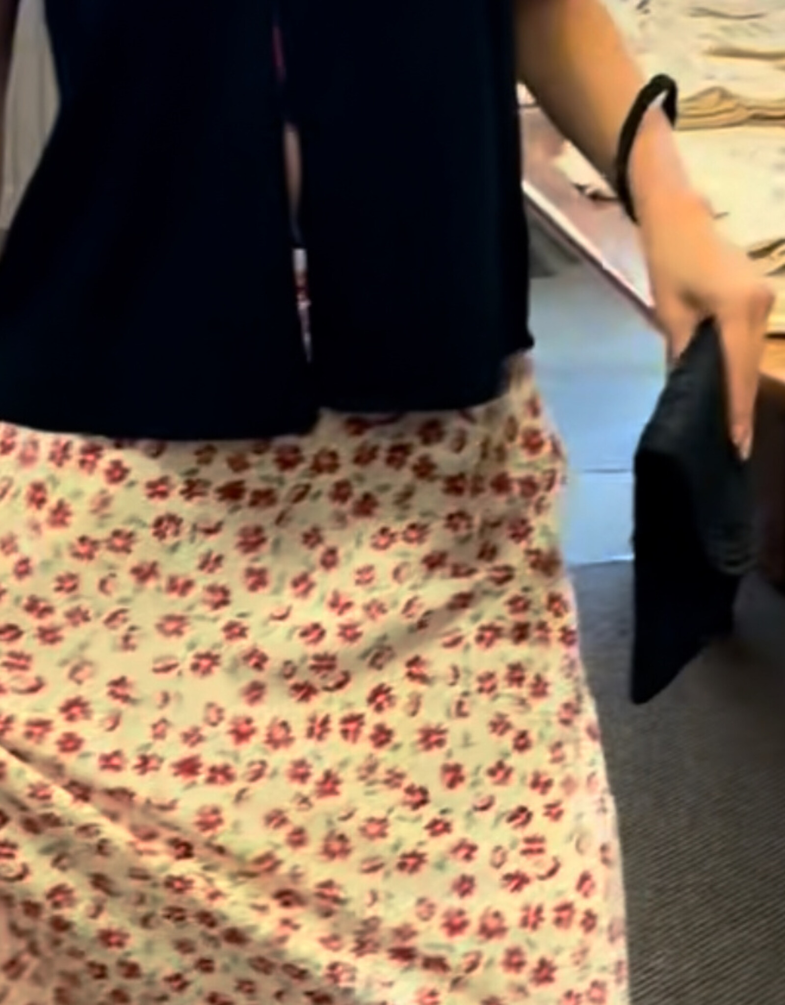 Wishlist Poppy Printed Maxi Skirt