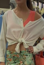 Maya Jones Clothing Gauze Button Shirt