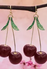 ZAD Twin Cherries Earrings