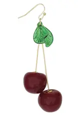 ZAD Twin Cherries Earrings