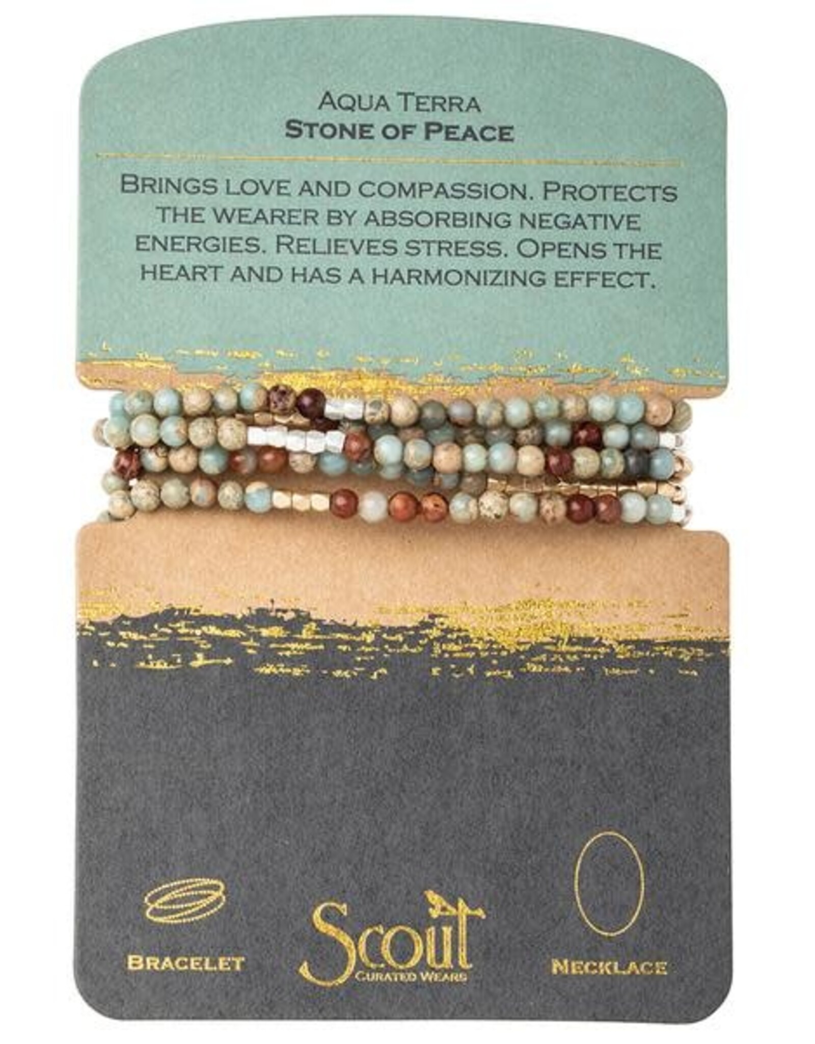 Scout Gem Stone Wrap Bracelet/Necklace