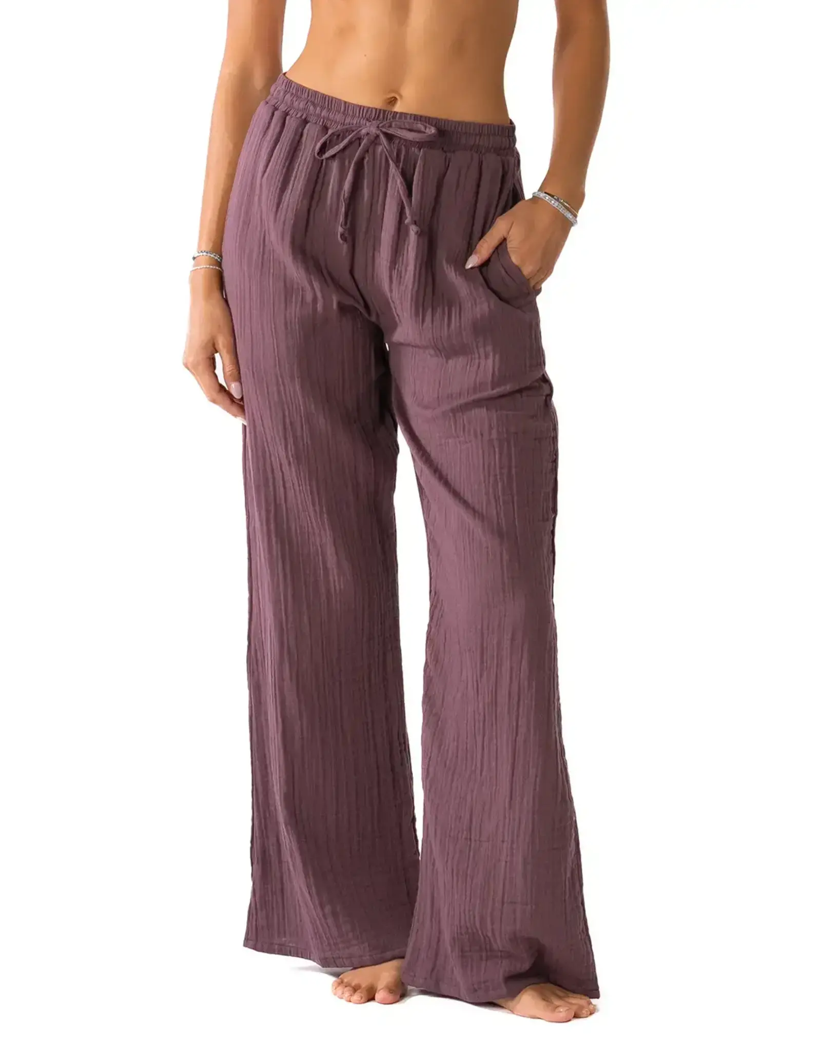 Lotus and Luna Drawstring Cabana Pants