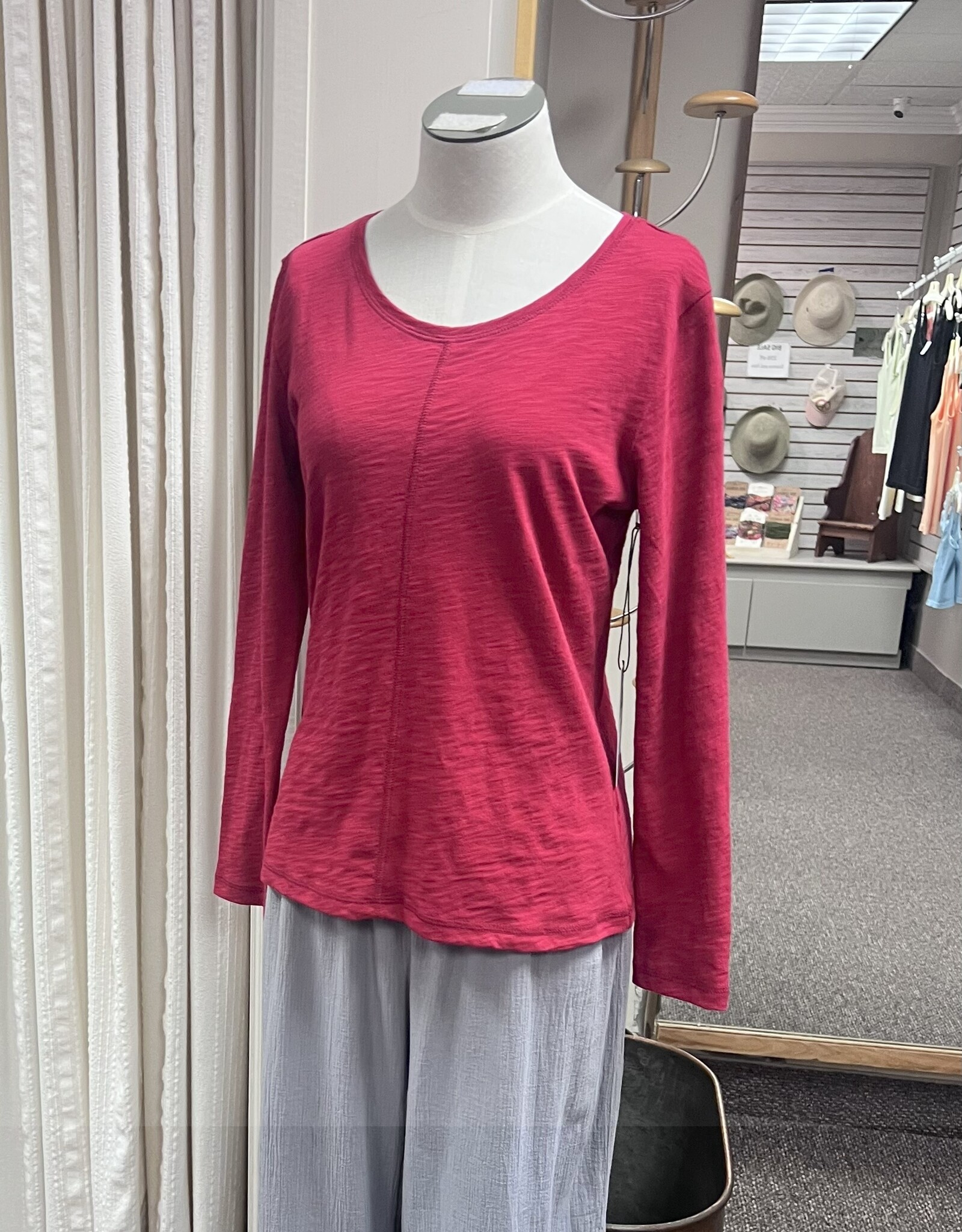 Habitat  Long Sleeve Coverstitch Tee