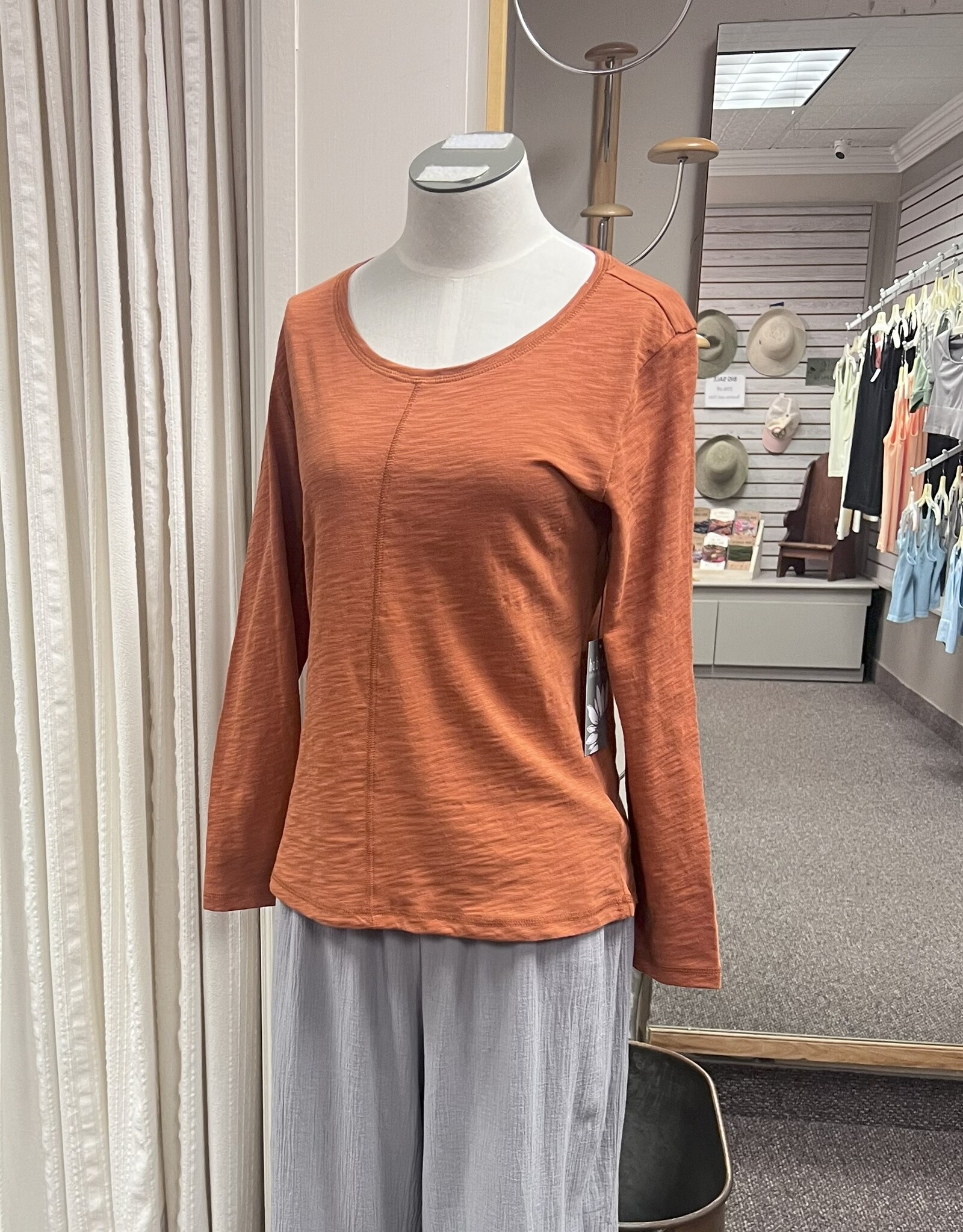 Habitat  Long Sleeve Coverstitch Tee