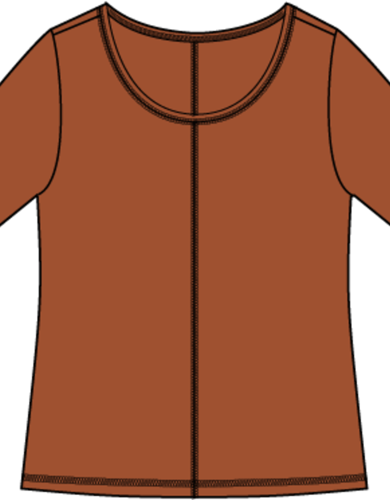 Habitat  Long Sleeve Coverstitch Tee