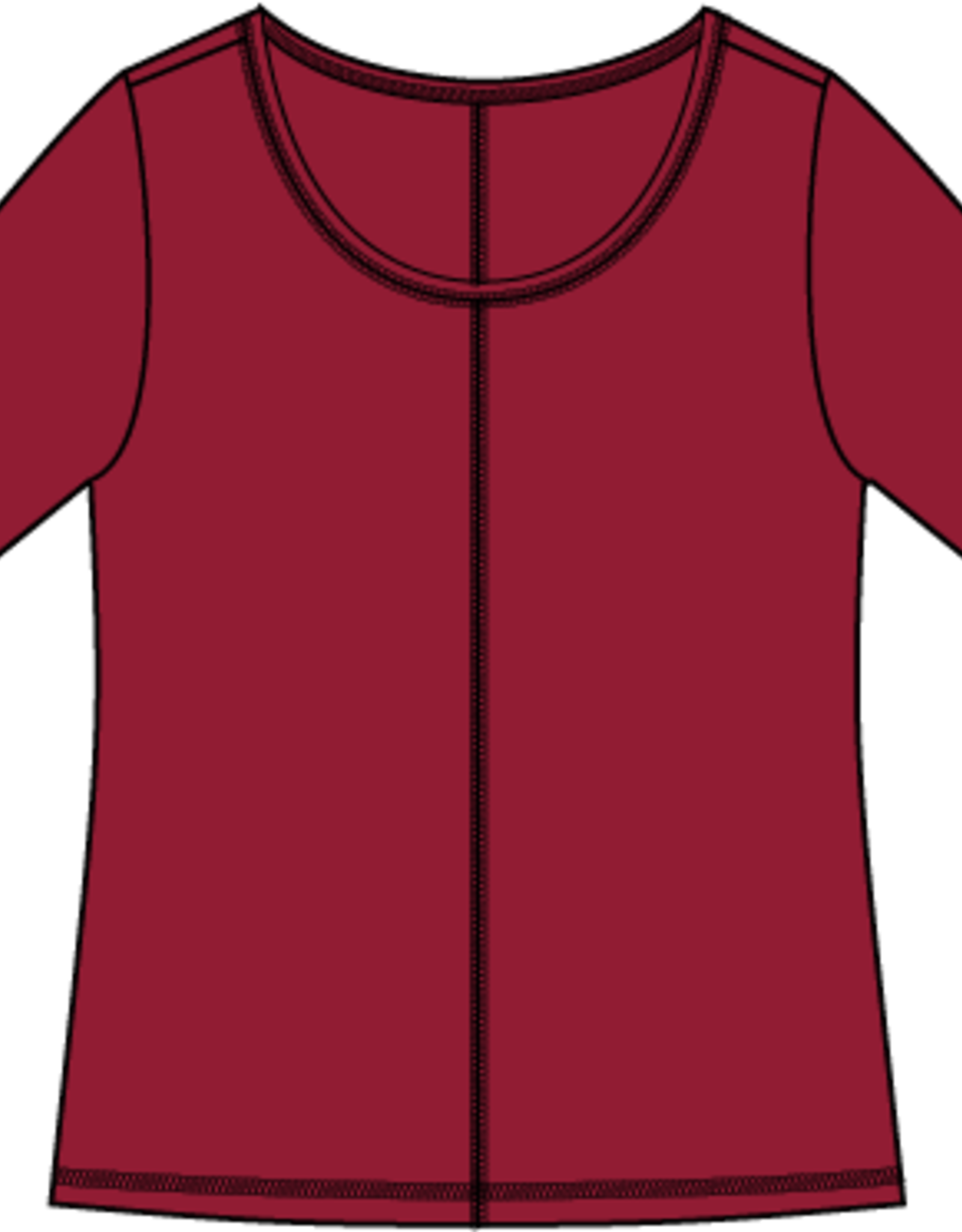 Habitat  Long Sleeve Coverstitch Tee