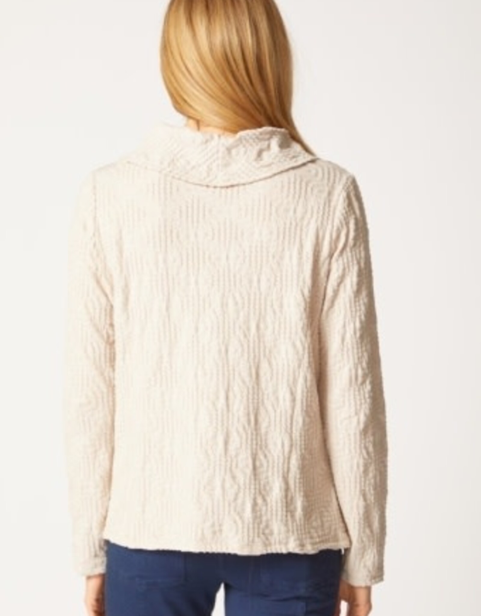 Habitat Sunburst Knit Cowl Neck Top